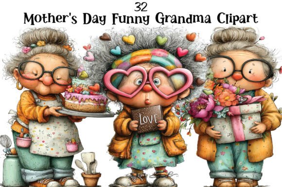 Bringing Joy to Celebrations with Mother’s Day Funny Grandma Clipart